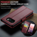 Google Pixel 10a CaseMe Retro Wallet Case [Maroon]