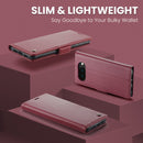 Google Pixel 10a CaseMe Retro Wallet Case [Maroon]