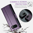 Google Pixel 10a CaseMe Retro Wallet Case [Purple]