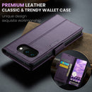 Google Pixel 10a CaseMe Retro Wallet Case [Purple]