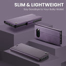 Google Pixel 10a CaseMe Retro Wallet Case [Purple]