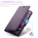 Google Pixel 10a CaseMe Retro Wallet Case [Purple]