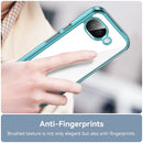 Google Pixel 10a Soft TPU Bumper Shockproof Cover Case [Clear Blue]