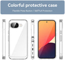 Google Pixel 10a Soft TPU Bumper Shockproof Cover Case [Clear]