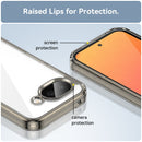 Google Pixel 10a Soft TPU Bumper Shockproof Cover Case [Clear Grey]