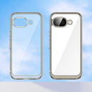 Google Pixel 10a Soft TPU Bumper Shockproof Cover Case [Clear Grey]