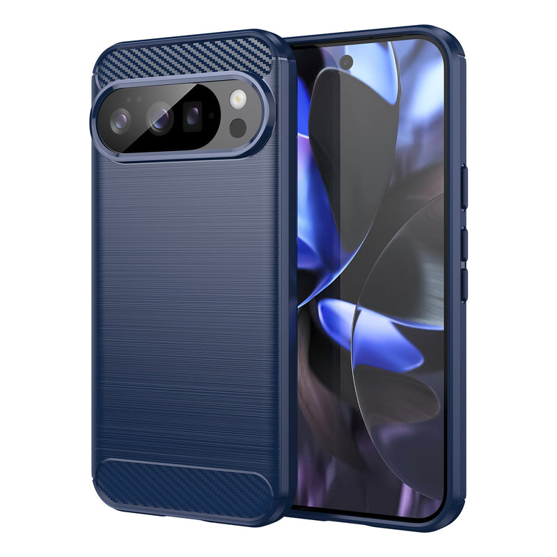 Google Pixel 10 Carbon Fibre Brushed Case [Navy]