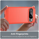 Google Pixel 10 Pro Carbon Fibre TPU Case Slim Shockproof Cover Red