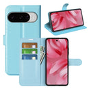Google Pixel 10 PU Wallet Case [LightBlue]