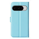 Google Pixel 10 Pro PU Wallet Case [LightBlue]