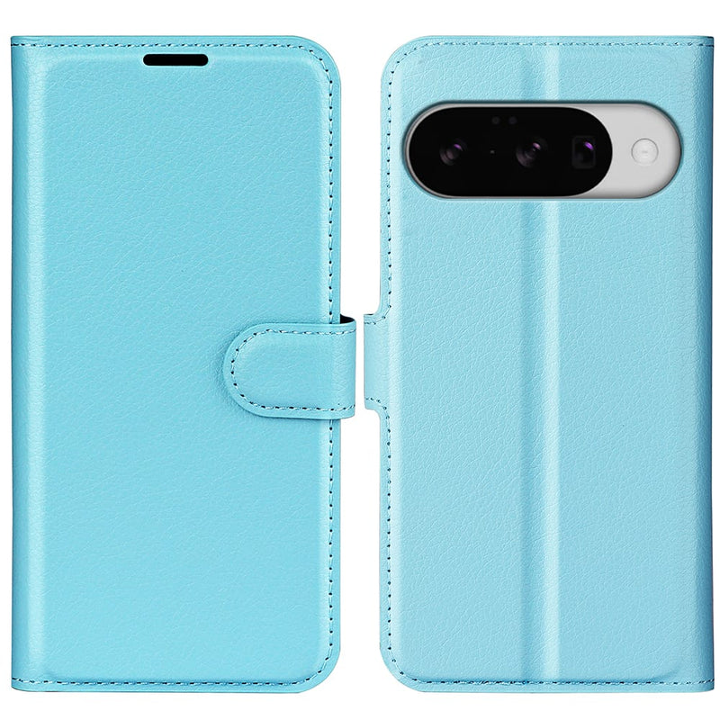 Google Pixel 10 PU Wallet Case [LightBlue]