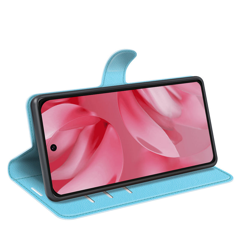 Google Pixel 10 PU Wallet Case [LightBlue]