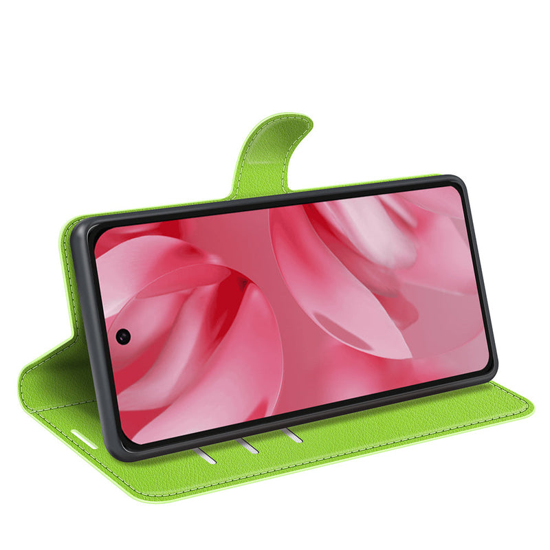 Google Pixel 10 PU Wallet Case [Green]