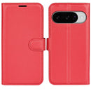 Google Pixel 10 PU Wallet Case [Red]