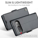 Google Pixel 10 Pro CaseMe Retro Wallet Case [Black]
