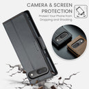 Google Pixel 10 Pro CaseMe Retro Wallet Case [Black]