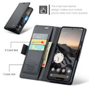 Google Pixel 10 Pro CaseMe Retro Wallet Case [Black]
