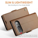 Google Pixel 10 Pro CaseMe Retro Wallet Case [Brown]