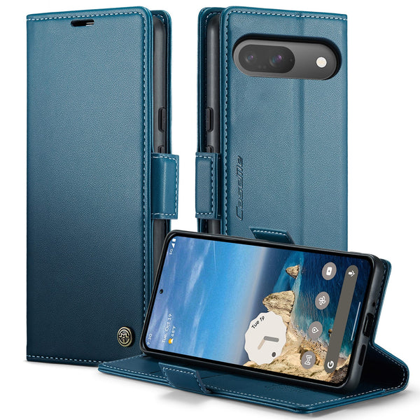 Google Pixel 10 CaseMe Retro Wallet Case [Navy]
