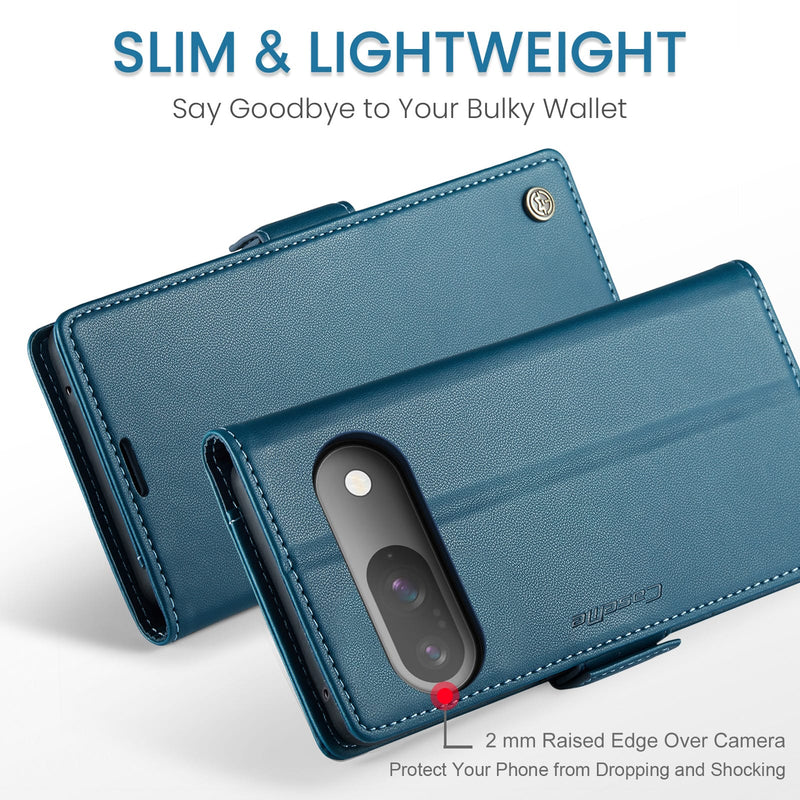 Google Pixel 10 CaseMe Retro Wallet Case [Navy]