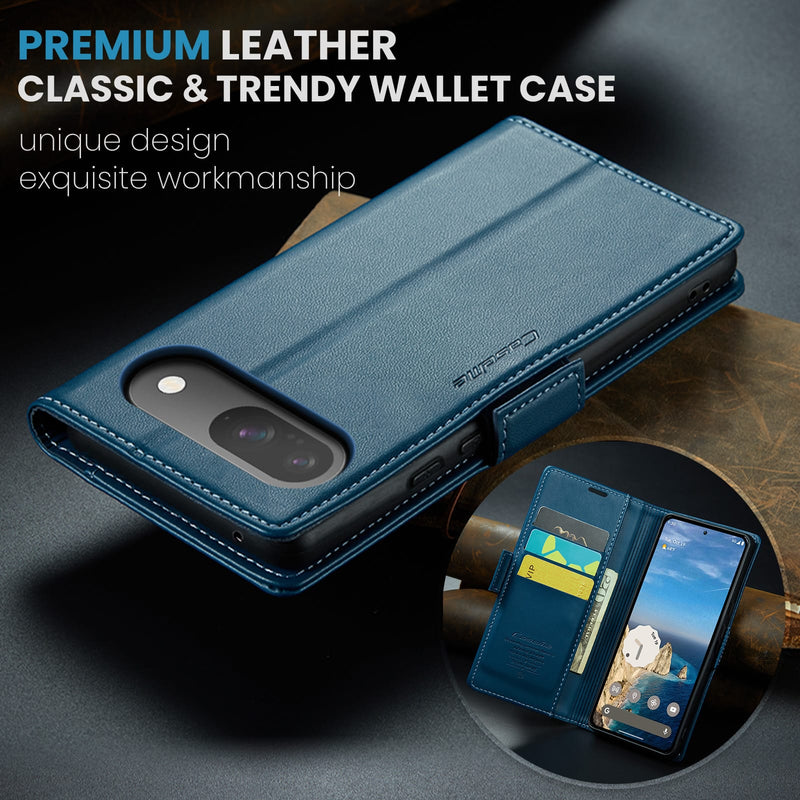 Google Pixel 10 CaseMe Retro Wallet Case [Navy]