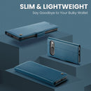 Google Pixel 10 Pro CaseMe Retro Wallet Case [Navy]