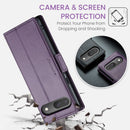 Google Pixel 10 Pro CaseMe Retro Wallet Case [Purple]
