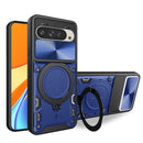 Google Pixel 10 Ring Kickstand Case w/ Camera Cover [Navy]