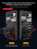 Google Pixel 10 Ring Kickstand Case w/ Camera Cover [Red]