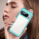 Google Pixel 10 Pro Soft TPU Bumper Case [Clear Blue]