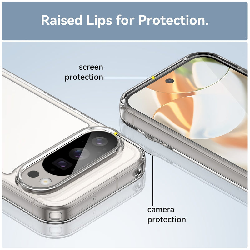 Google Pixel 10 Soft TPU Bumper Case [Clear]