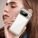 Google Pixel 10 Pro Soft TPU Bumper Case [Clear Grey]