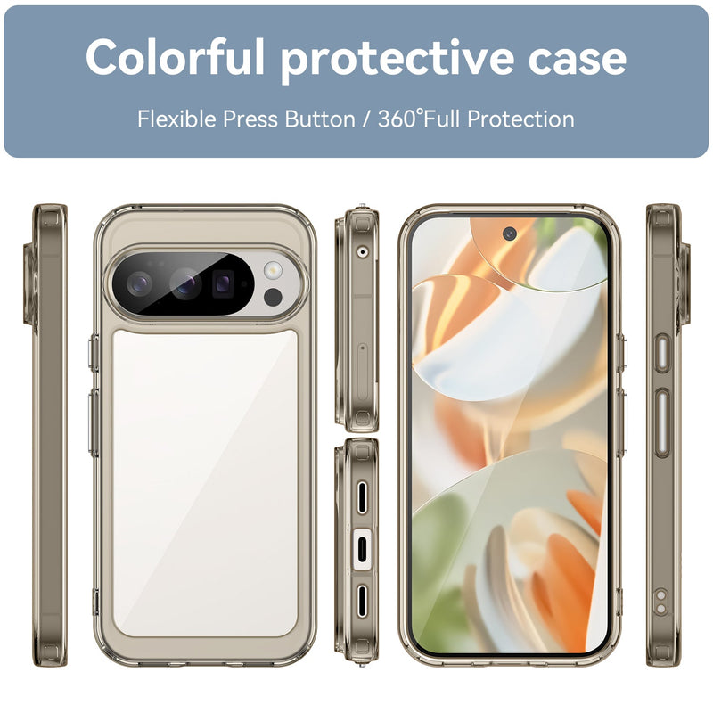 Google Pixel 10 Soft TPU Bumper Case [Clear Grey]