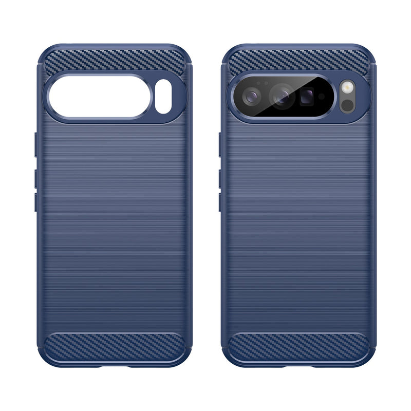 Google Pixel 10 Pro XL Carbon Fibre Brushed Case [Navy]