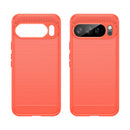 Google Pixel 10 Pro XL Carbon Fibre Brushed Case [Red]