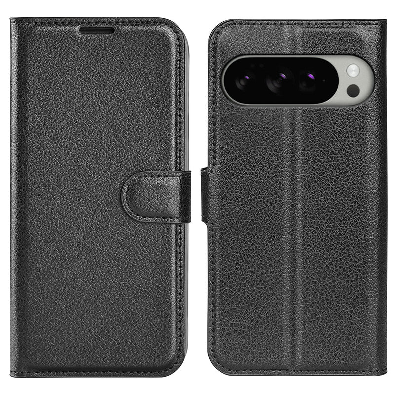 Google Pixel 10 Pro XL PU Wallet Case [Black]