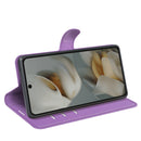 Google Pixel 10 Pro XL PU Wallet Case [Purple]