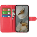 Google Pixel 10 Pro XL PU Wallet Case [Red]