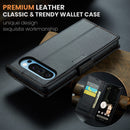 Google Pixel 10 Pro XL CaseMe Retro Wallet Case [Black]