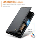 Google Pixel 10 Pro XL CaseMe Retro Wallet Case [Black]