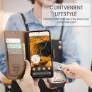 Google Pixel 10 Pro XL CaseMe Retro Wallet Case [Brown]