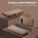 Google Pixel 10 Pro XL CaseMe Retro Wallet Case [Brown]