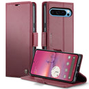Google Pixel 10 Pro XL CaseMe Retro Wallet Case [Maroon]
