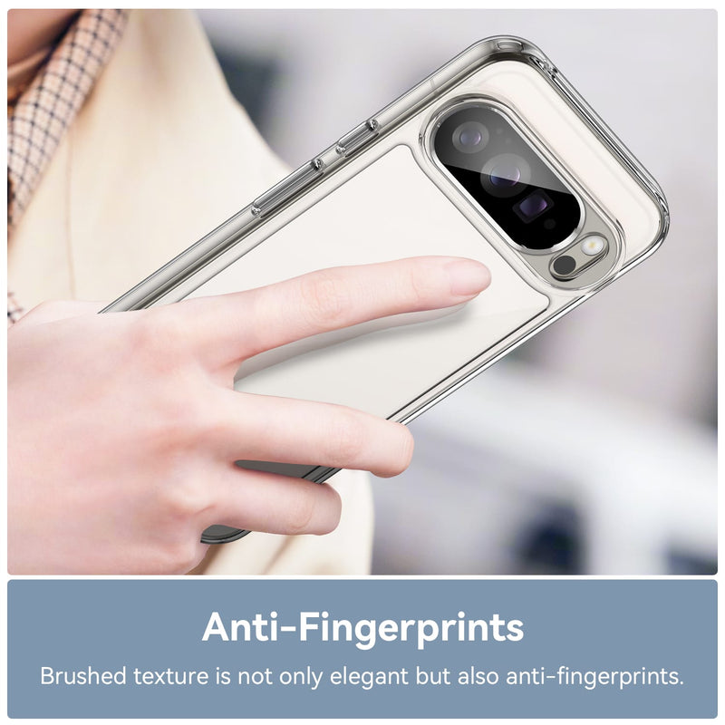 Google Pixel 10 Pro XL Soft TPU Bumper Case [Clear]