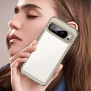 Google Pixel 10 Pro XL Soft TPU Bumper Case [Clear Grey]