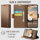 Google Pixel 11 / 11 Pro CaseMe Retro Wallet Case [Brown] 2