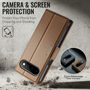 Google Pixel 11 / 11 Pro CaseMe Retro Wallet Case [Brown] 5