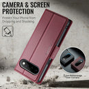 Google Pixel 11 / 11 Pro CaseMe Retro Wallet Case [Maroon] 5