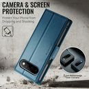 Google Pixel 11 / 11 Pro CaseMe Retro Wallet Case [Navy] 5
