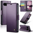 Google Pixel 11 / 11 Pro CaseMe Retro Wallet Case [Purple] 1